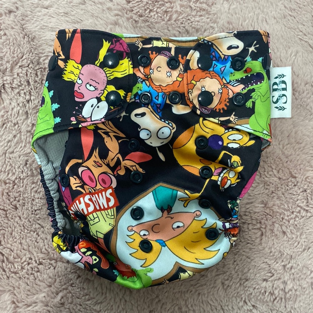Sugar Bum Rugrats Diaper Cover
